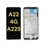 Galaxy A22 4G (A225 - 2021) LCD Assembly With Frame
