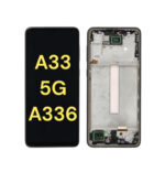 Galaxy A33 5G (A336 - 2022) LCD OLED Assembly With Frame