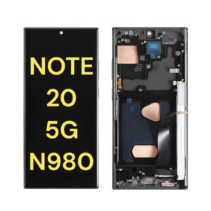 Galaxy Note 20 5G (N980 - N981) Screen Assembly With Frame (MYSTIC GRAY)