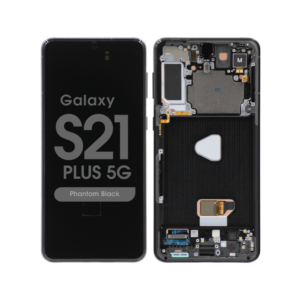 Galaxy S21 Plus 5G (G996) OLED Assembly w/ Frame (PHANTOM BLACK)