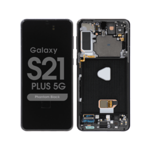 Galaxy S21 Plus 5G (G996) OLED Assembly w/ Frame (PHANTOM BLACK)