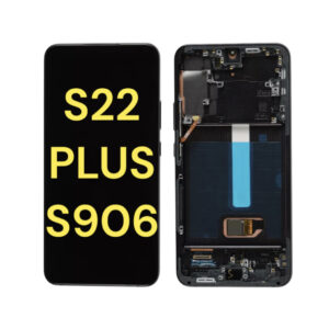 Galaxy S22 Plus S906 OLED Assembly With Frame (PHANTOM BLACK)