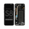 Galaxy S8 Plus (G955) OLED Assembly w/ Frame (MIDNIGHT BLACK)