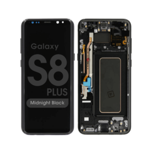 Galaxy S8 Plus (G955) OLED Assembly w/ Frame (MIDNIGHT BLACK)