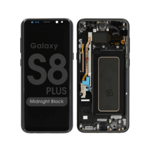 Galaxy S8 Plus (G955) OLED Assembly w/ Frame (MIDNIGHT BLACK)