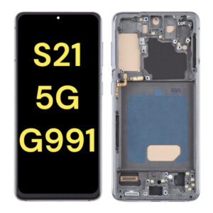 Galaxy S21 5G Screen Assembly w/ Frame (PHANTOM BLACK)