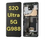 Galaxy S20 Ultra 5G (G988) OLED Assembly w/ Frame (COSMIC BLACK)