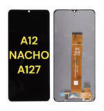 Galaxy A12 Nacho (A127 / 2021) LCD Assembly (BLACK) (Premium / Refurbished)