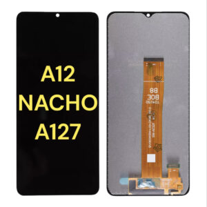 Galaxy A12 Nacho (A127 / 2021) LCD Assembly (BLACK) (Premium / Refurbished)