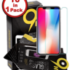 iPhone 12 (2.5D) Clear Tempered Glass (PACK OF 10)