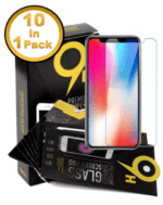 iPhone 12 PRO (2.5D) Clear Tempered Glass (PACK OF 10)