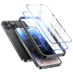 iPhone 15 PRO (2.5D) Clear Tempered Glass (PACK OF 10)