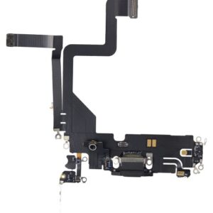 iPhone 14 PRO Charging Port Flex Cable (BLACK) (Aftermarket)