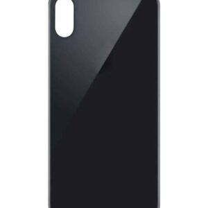 iPhone X Bigger Camera Hole Back Glass (BLACK)