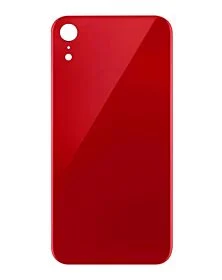 iPhone XR Bigger Camera Hole Back Glass (RED)