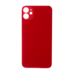 iPhone 11 Bigger Camera Hole Back Glass (RED)
