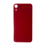iPhone XR Bigger Camera Hole Back Glass (RED)