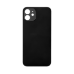 iPhone 12 Bigger Camera Hole Back Glass (BLACK)