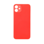 iPhone 12 Bigger Camera Hole Back Glass (RED)