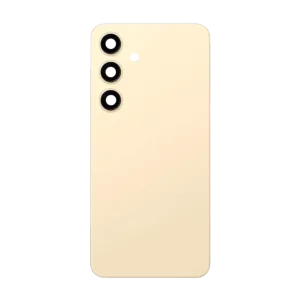 Galaxy S24 Back Glass w Camera Lens & Adhesive (AMBER YELLOW)