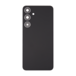 Galaxy S24 Plus Back Glass w Camera Lens & Adhesive (ONYX BLACK)