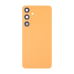 Galaxy S24 Plus Back Glass w Camera Lens & Adhesive (SANDSTONE ORANGE)