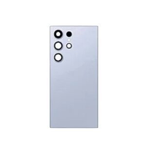Galaxy S24 Ultra Back Glass w Camera Lens & Adhesive (TITANIUM BLUE)