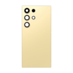 Galaxy S24 Ultra Back Glass w Camera Lens & Adhesive (TITANIUM YELLOW)