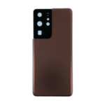 Samsung Galaxy S21 Ultra Back Cover Glass With Camera Lens - (PHANTOM BROWN)