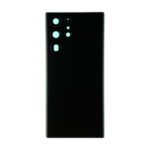 Samsung Galaxy S22 Ultra 5G Back Cover Glass With Camera Lens - (PHANTOM BLACK)