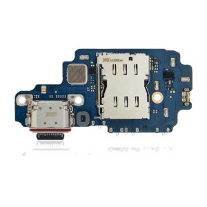 Samsung Galaxy S22 Ultra 5G (G908U-D-O-E-R07A) Charging Port Board With Sim Card Reader - US Version