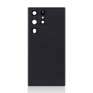 Samsung Galaxy S23 Ultra 5G Back Cover Glass With Camera Lens (PHANTOM BLACK)