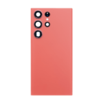 Samsung Galaxy S23 Ultra 5G Back Cover Glass With Camera Lens (RED)