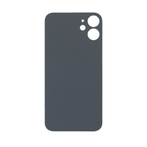 iPhone 12 Mini Bigger Camera Hole Back Glass (BLACK)