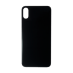 iPhone X Bigger Camera Hole Back Glass (BLACK)