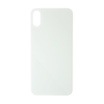 iPhone X Bigger Camera Hole Back Glass (WHITE)