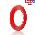 5mm 4965 TESA Double Side Adhesive Sticker Tape (33m) (RED)