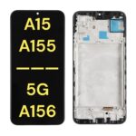 Galaxy A15 5G (A156 - 2023) A15 4G (A155 - 2023) OLED Assembly with Frame