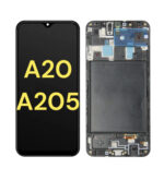Galaxy A20 (A205U - 2019) OLED Assembly with Frame