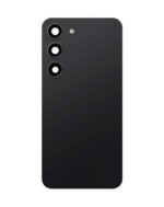 Galaxy S23 Back Glass With Camera Lens & Adhesive (PHANTOM BLACK)