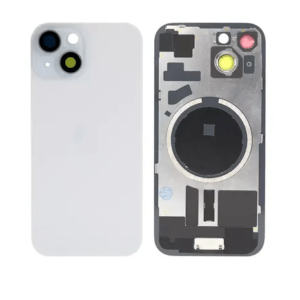 iPhone 15 Back Glass With Frame & MagSafe Magnet (BLUE)