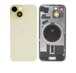 iPhone 15 Back Glass With Frame & MagSafe Magnet (YELLOW)