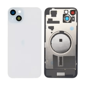 iPhone 15 Plus Back Glass With Frame & MagSafe Magnet (BLUE)