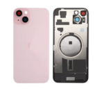 iPhone 15 Plus Back Glass With Frame & MagSafe Magnet (PINK)
