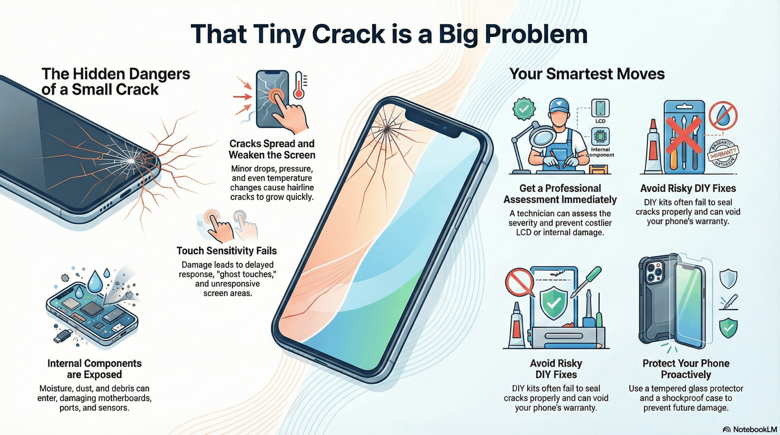 Why Small Cracks Lead to Big Problems: Tips From a Trusted Phone Screen Repair Store in Orlando, FL